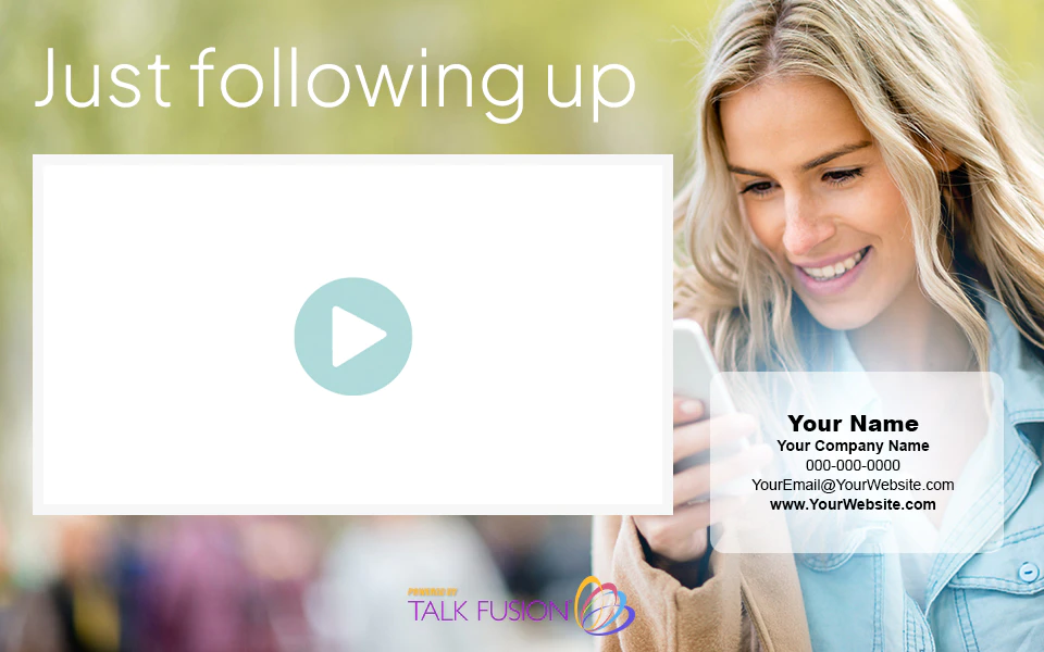 Video Email Template